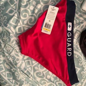 Lifeguard bikini bottoms